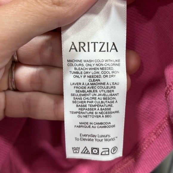 Aritzia TNA Homestretch Rib Tee - Picture 3 of 5